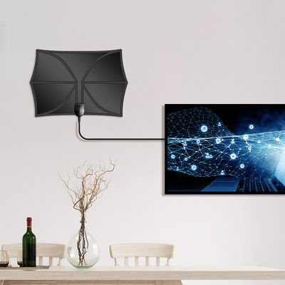 50 Miles Long Range HDTV Antenna with Customized Cable Length and ABS Material
