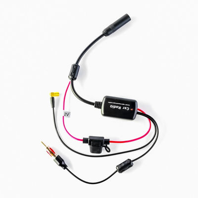 RG174 Cable DAB Car Radio Signal Amplifier with DAB Splitters and Impedance 75ohm
