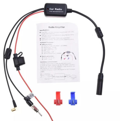 RG174 Cable DAB Car Radio Signal Amplifier with DAB Splitters and Impedance 75ohm