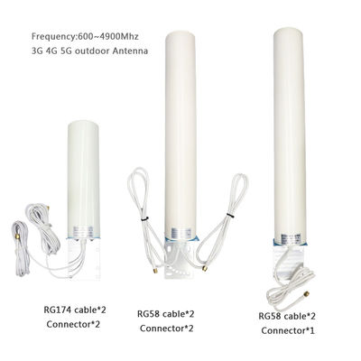 High Gain 4G LTE Mimo OmniAntenna for Outdoor Wireless Cellular Antenna 698-2700MHz