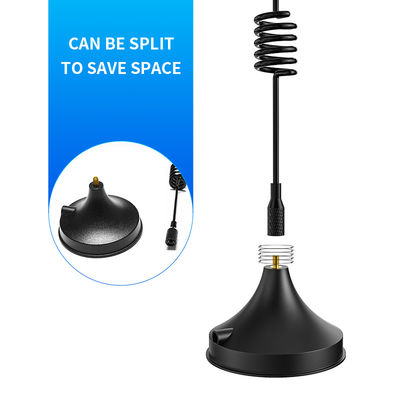 50 Ohm Input Impendence Magnetic Base 433Mhz Suction Antenna for Ham Radio V.S.W.R ≤2.0