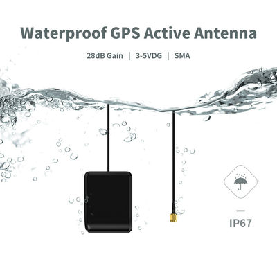 R.H.C.P Polarization Intensity 28dBi Gain GPS GNSS Car Marine Module with GPS Antenna