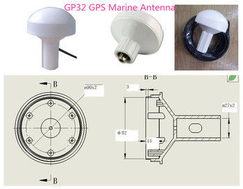 5000mm Length GPS Antenna for Furuno GP32 GP35 GP36 GP37 Marine GPS Navigation System