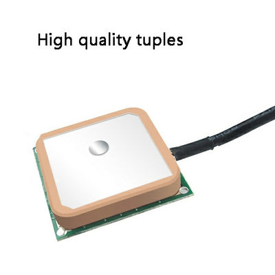 LNA Amplifier Active GPS Ceramic Patch Antenna 28dB High Gain with Filter 25*25*8mm R.H.C.P
