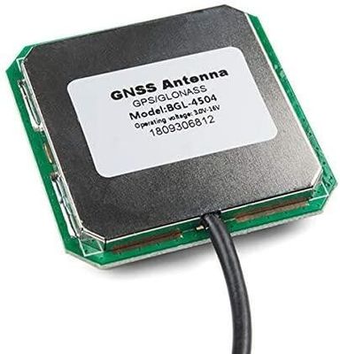 LNA Amplifier Active GPS Ceramic Patch Antenna 28dB High Gain with Filter 25*25*8mm R.H.C.P